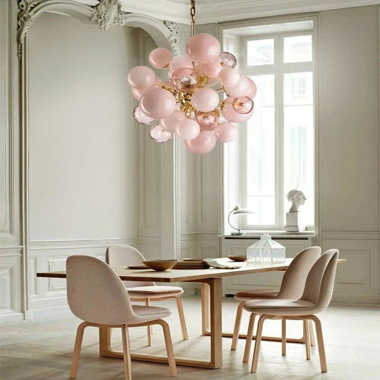 Neve Glass Bubble Chandelier - Warm Light 3000kcasivra