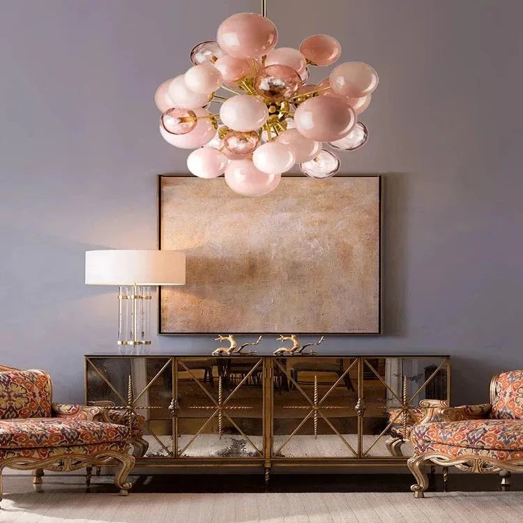 Neve Glass Bubble Chandelier - Warm Light 3000kcasivra