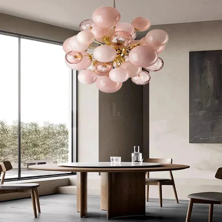 Neve Glass Bubble Chandelier - Warm Light 3000kcasivra