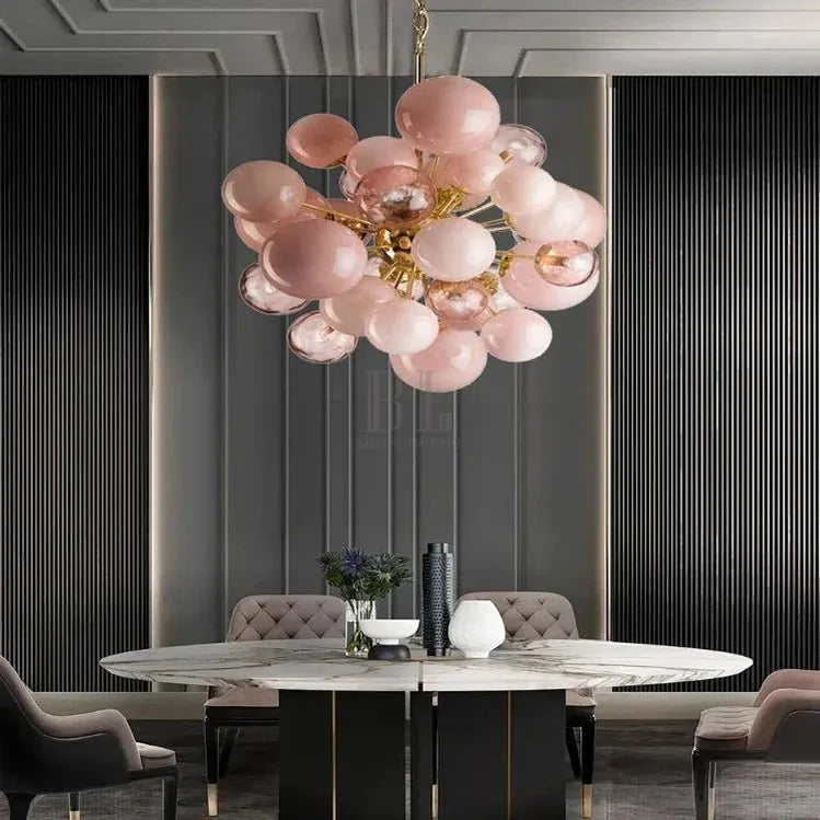 Neve Glass Bubble Chandelier - Warm Light 3000kcasivra