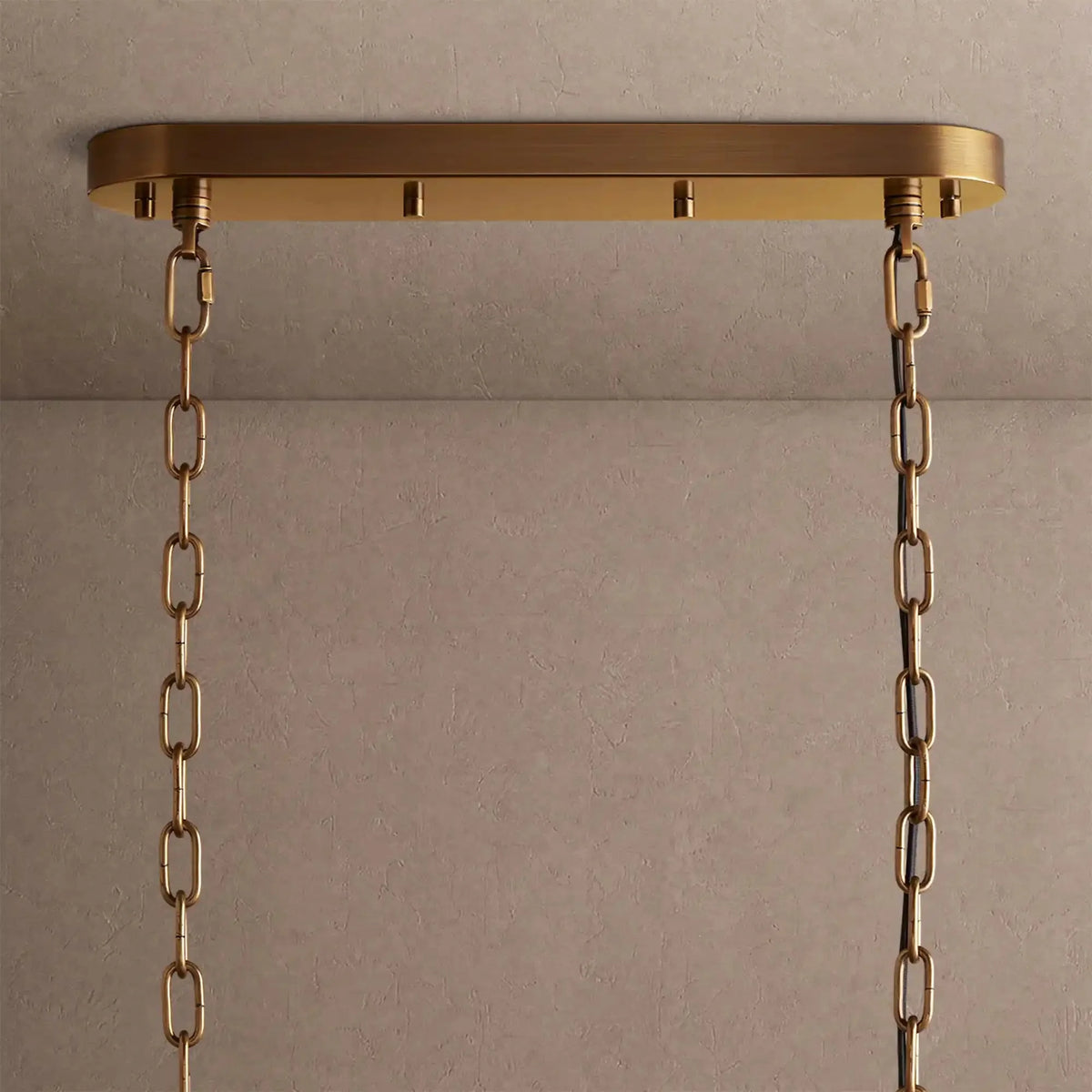 Nerina Linear Chandelier - Brasscasivra