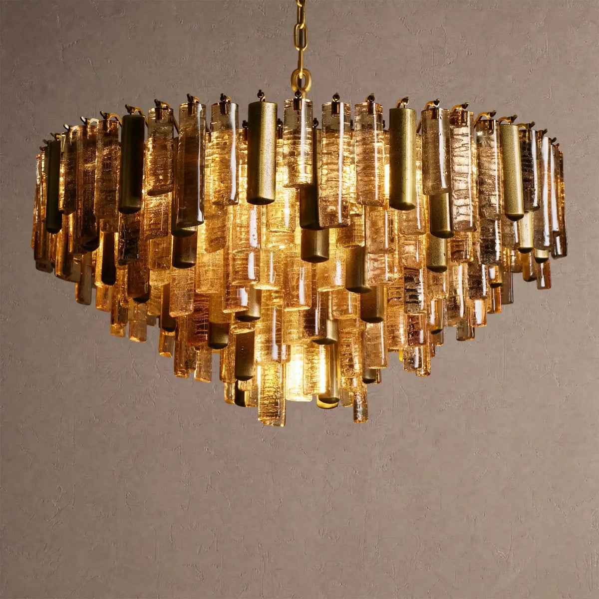 Nerina Round Chandelier - Brasscasivra