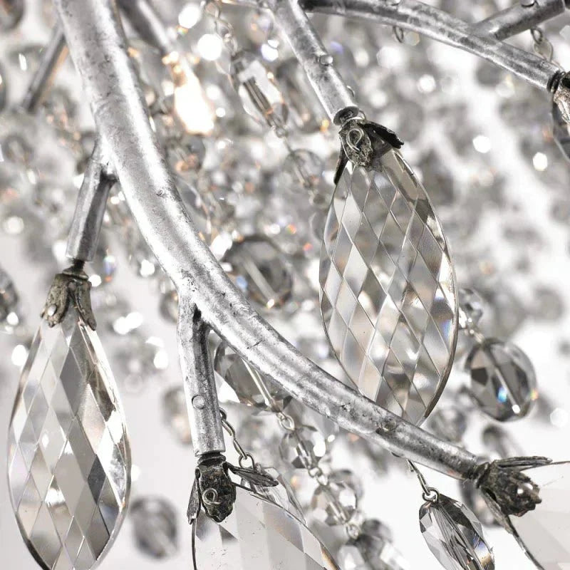 New Luxury Branch Crystal Pendant Chandelier Designer Creative Art Dining Room/Living Room Light Fixture - L26.8"*W29.52"*H14.2"GoldWarm Lightcasivra
