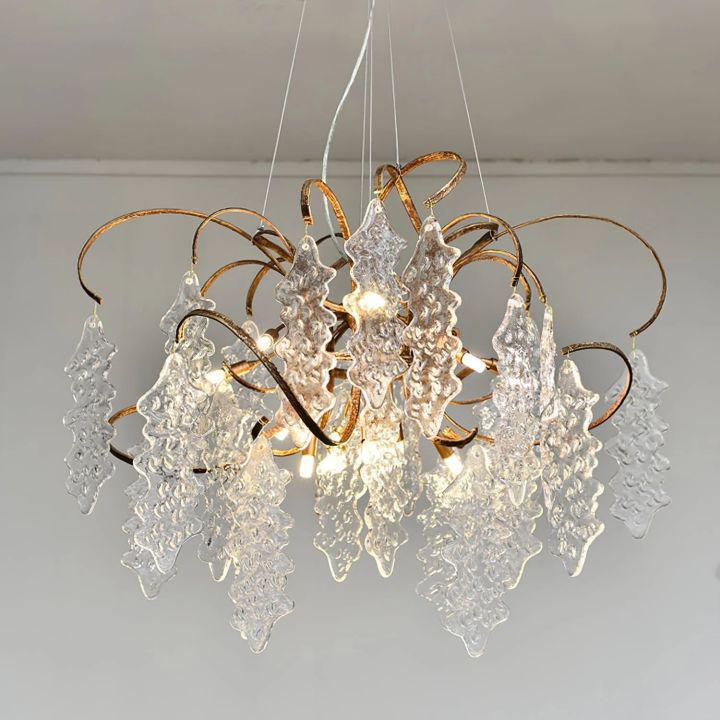 Niagara Round Chandelier - L 59″(150cm) x W 23.6″(60cm) x H 25.6″(65cm)casivra