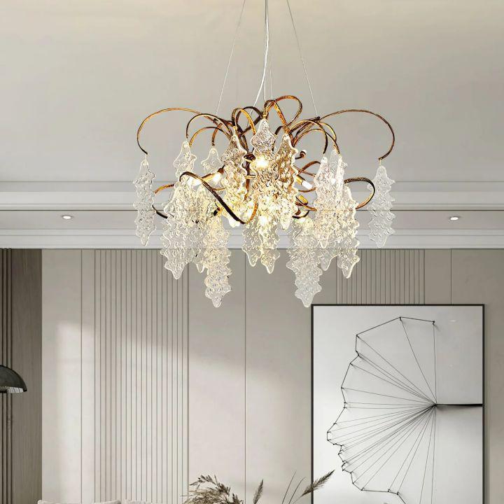 Niagara Round Chandelier - L 59″(150cm) x W 23.6″(60cm) x H 25.6″(65cm)casivra