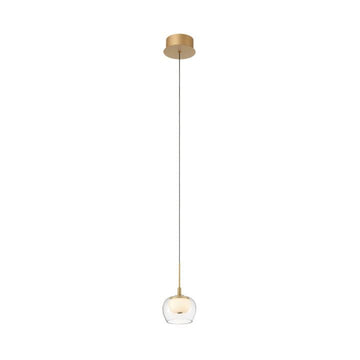 Nona Modern LED Pendant - 1 LightAntique Brasscasivra