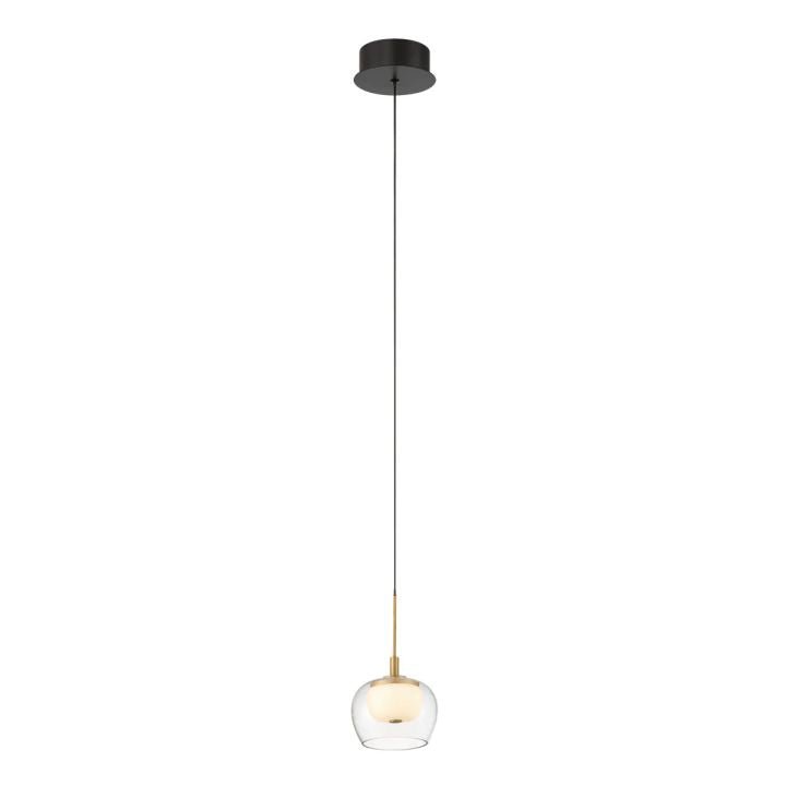 Nona Modern LED Pendant - 1 LightMatte Blackcasivra