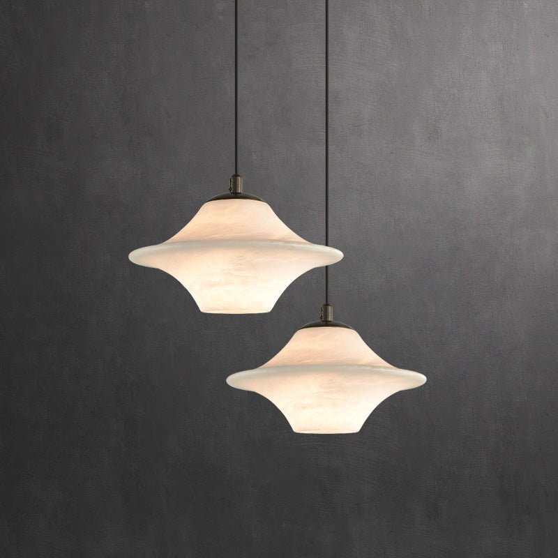 Nordic Creative Minimalist Luxury Alabaster Pendant Lamp - Smallcasivra