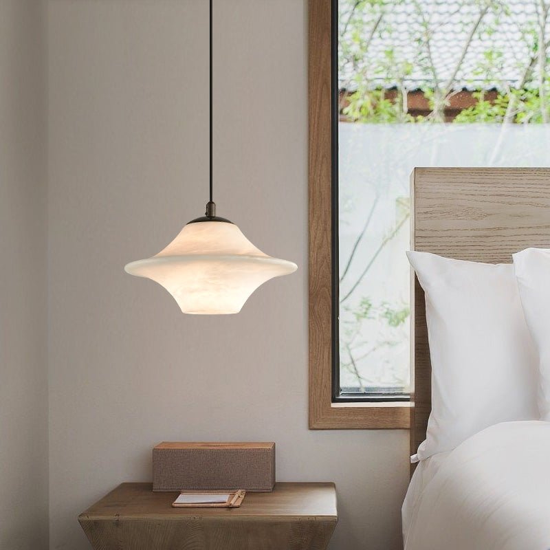 Nordic Creative Minimalist Luxury Alabaster Pendant Lamp - Smallcasivra