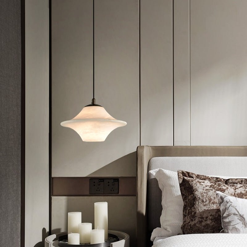 Nordic Creative Minimalist Luxury Alabaster Pendant Lamp - Largecasivra