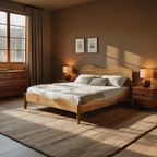 Luxury Set Headboard And Bed Frame For Bedroom