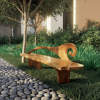 Natural Rustic Wood Entryway Bench For Home Hallway