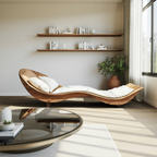 Mid Century Wooden Daybed For Modern Bedroom Furniture Decor