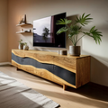 Modern Solid Wood TV Stand For Furniture Decor