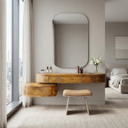 Modern Floating Vanity Table For Bedroom