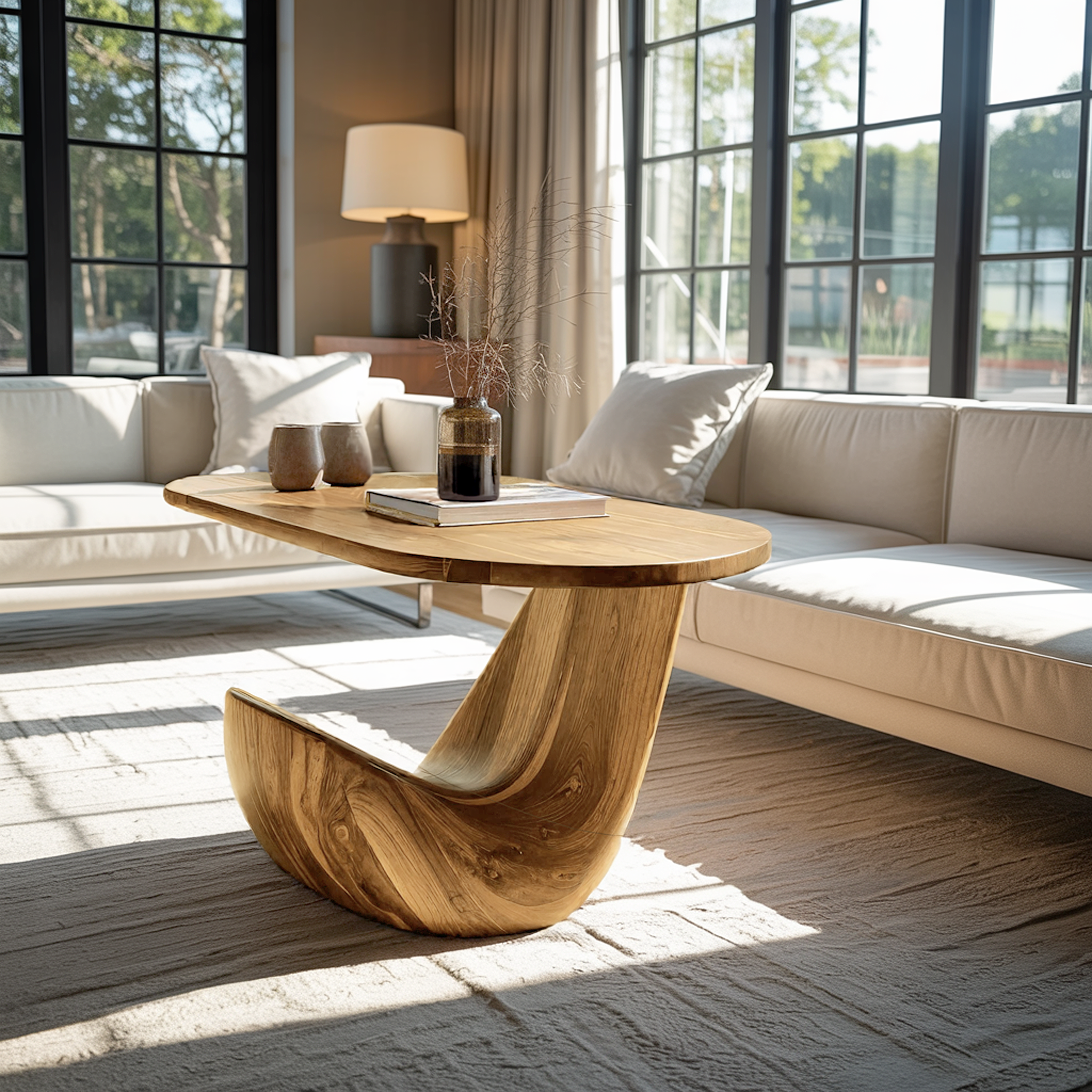 Farmhouse Live Edge Side Table For Vintage Furniture Vibe