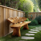 Minimalist Solid Wood Entryway Bench For Modern Homes