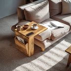 Farmhouse Modern Wooden Armrest For Furniture Design