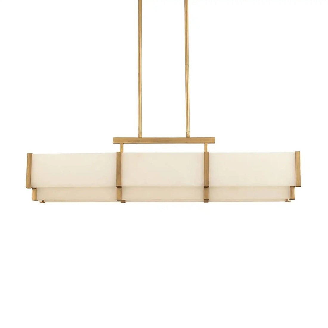 Orleans Linear Alabaster Linear Chandelier - Black Cashmere44.4”casivra