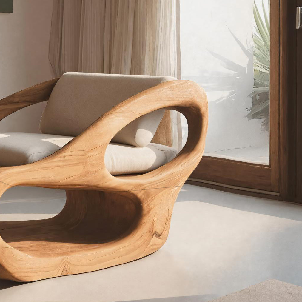 Artistic Organic Lounge Chair For Home Decor