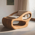 Artistic Organic Lounge Chair For Home Decor