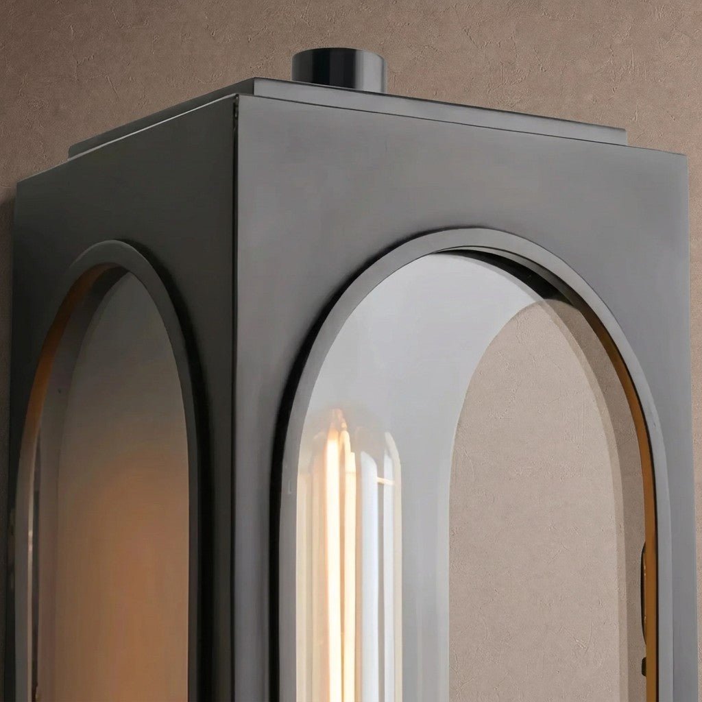 Portico Outdoor Wall Sconce - 19"Brasscasivra