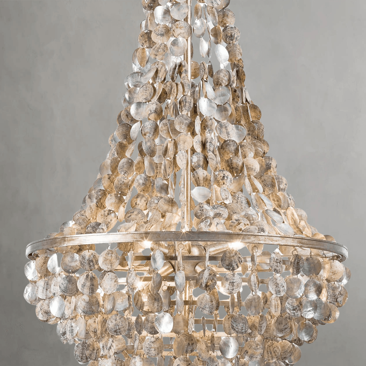 Pearl Seashell Pendant Light - casivra