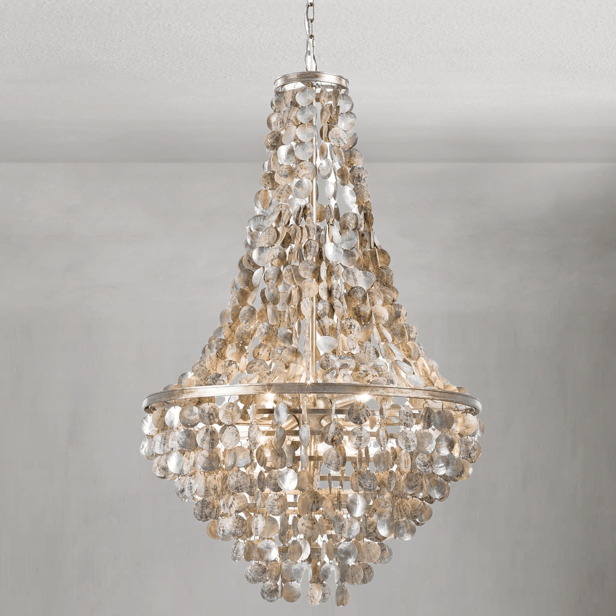 Pearl Seashell Pendant Light - casivra