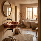 Modern Wooden Live Edge Wood Basin For High End Furniture Decor