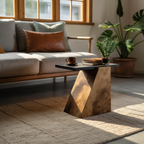 Modern Wooden Side Table For Luxury Living Room Design