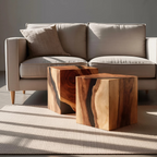 Handcrafted Low Coffee Table For Modern Furniture Decor