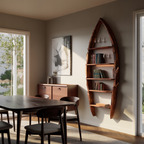Farmhouse Solid Wood Wall Shelf For Entryway Design
