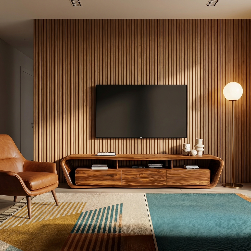 Handcrafted TV Stand For Modern Home Design
