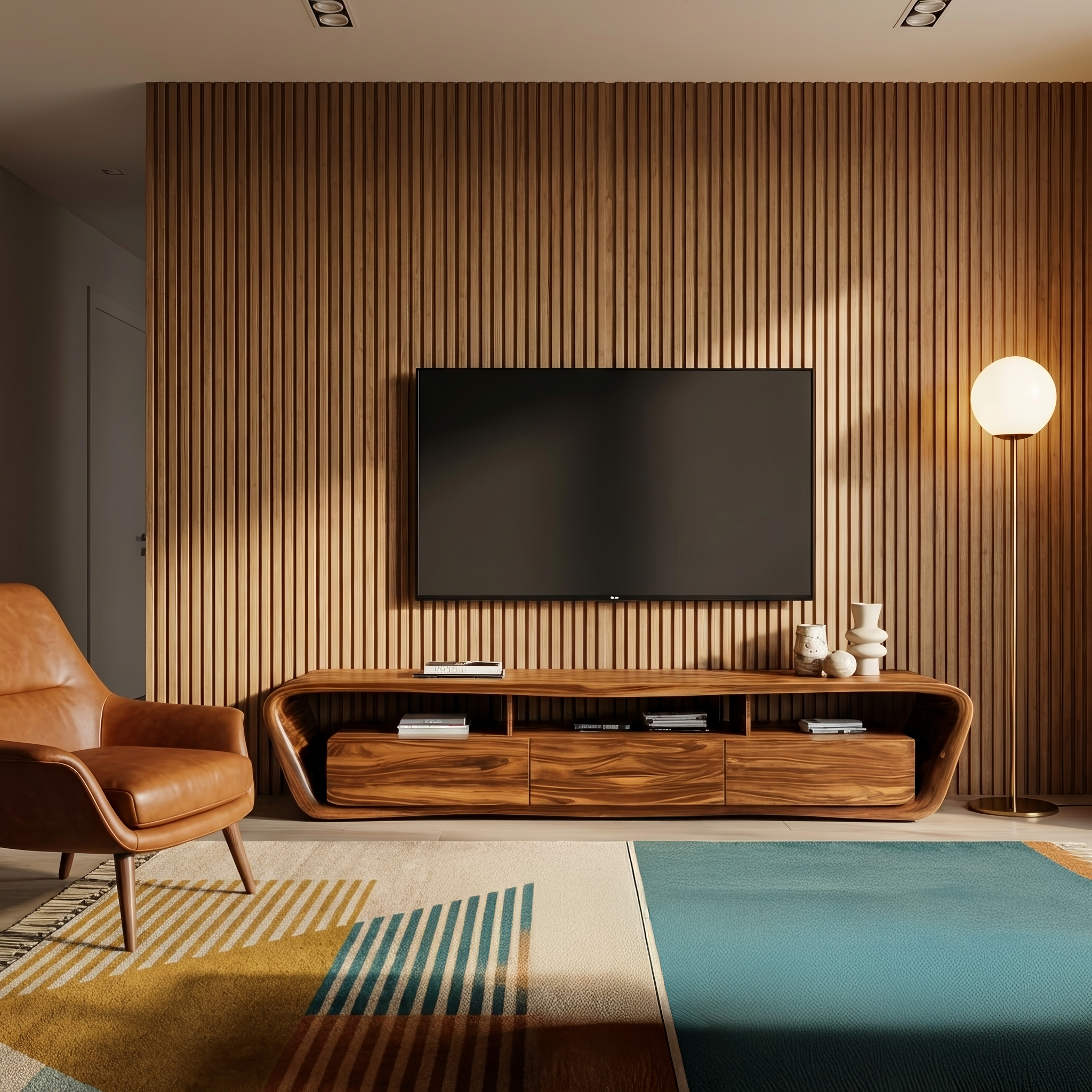 Handcrafted TV Stand For Modern Home Design