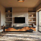 Handcrafted Farmhouse TV Console For Living Room