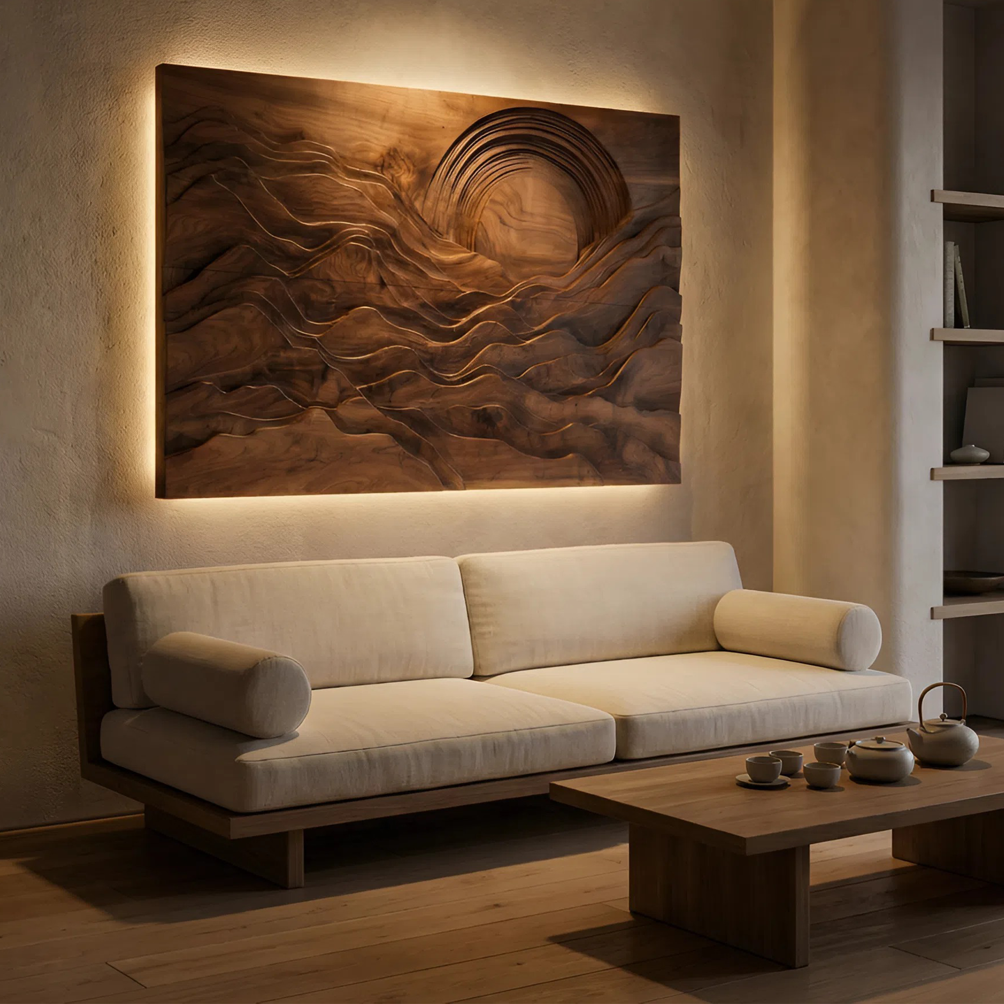 Handcrafted Wall Sculpture For Modern Home Interior
