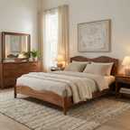 Luxury Set Headboard And Bed Frame For Bedroom