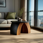 Farmhouse Wooden Side Table For Rustic Furniture Decor