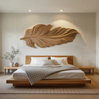 Organic Sculpture Leaf Wall Art For Living Room Or Bedroom