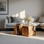 Farmhouse Low Coffee Table For Living Room And Lounge