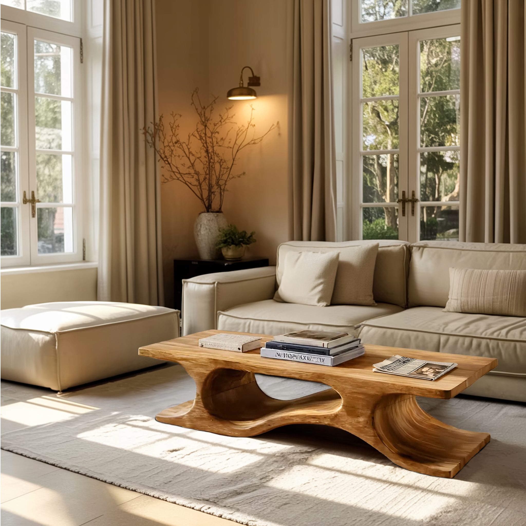 Modern Minimal Coffee Table For Living Room