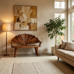 Rustic Solid Wood Bench For Entryway And Hallway Decor
