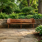 Rustic Wooden Entryway Bench For Hallway And Foyer