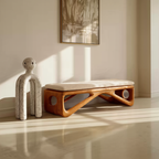 Farmhouse Wooden Bench For Cozy Bedroom Corners