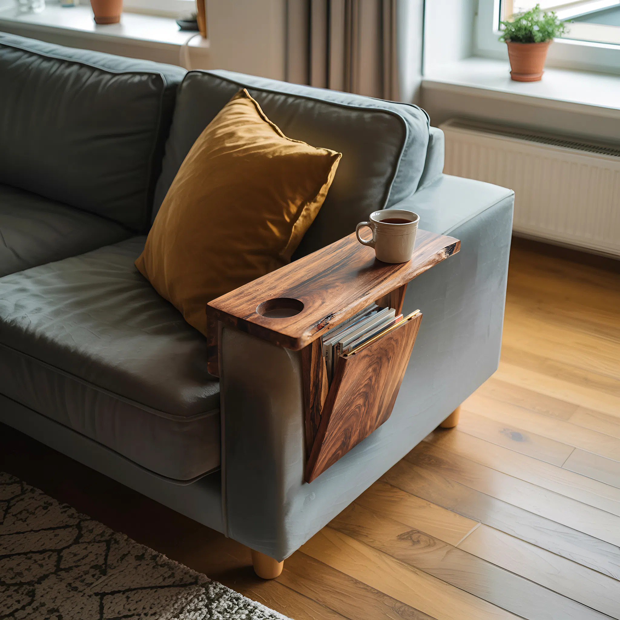 Modern Farmhouse Armrest For Cozy Living Room Style