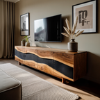 Modern Solid Wood TV Stand For Furniture Decor
