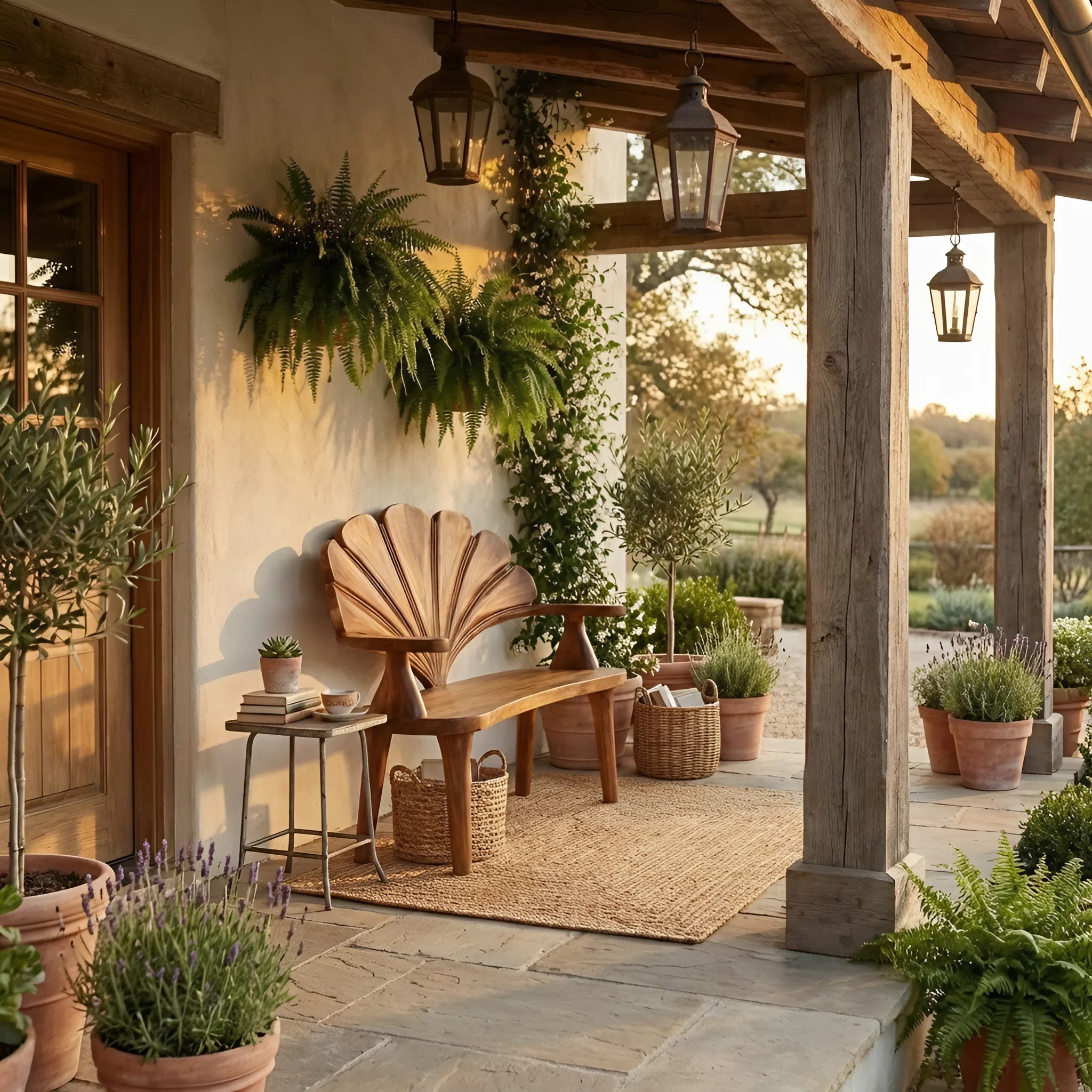 Rustic Live Edge Entryway Bench For Home Seating Area