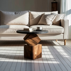 Modern Wooden Side Table For Bedroom Nightstand Decor