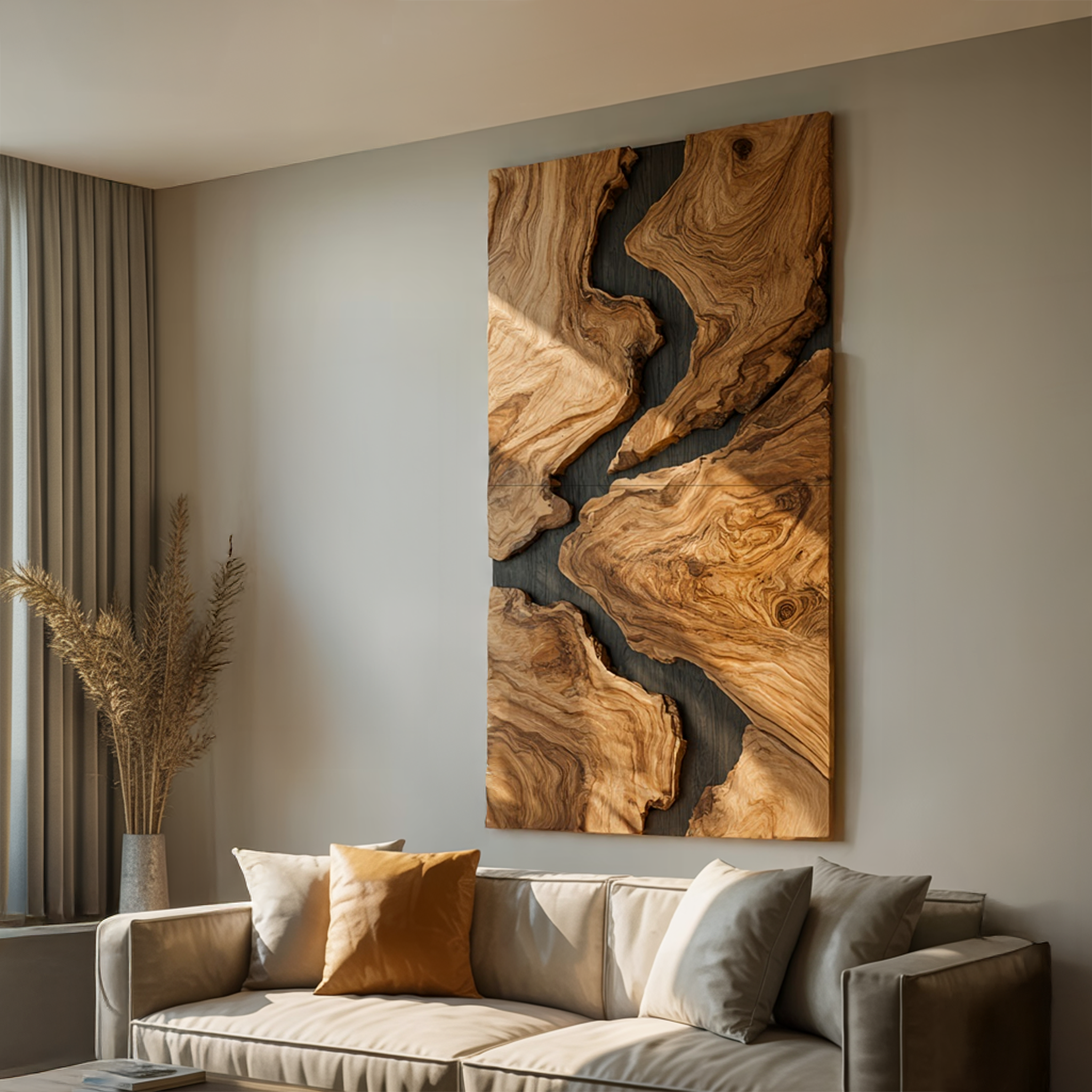Farmhouse Wooden Rectangle Wall Art For Entryway Design