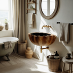 Modern Solid Wood Vanity Sink For Bathroom Furniture Decor